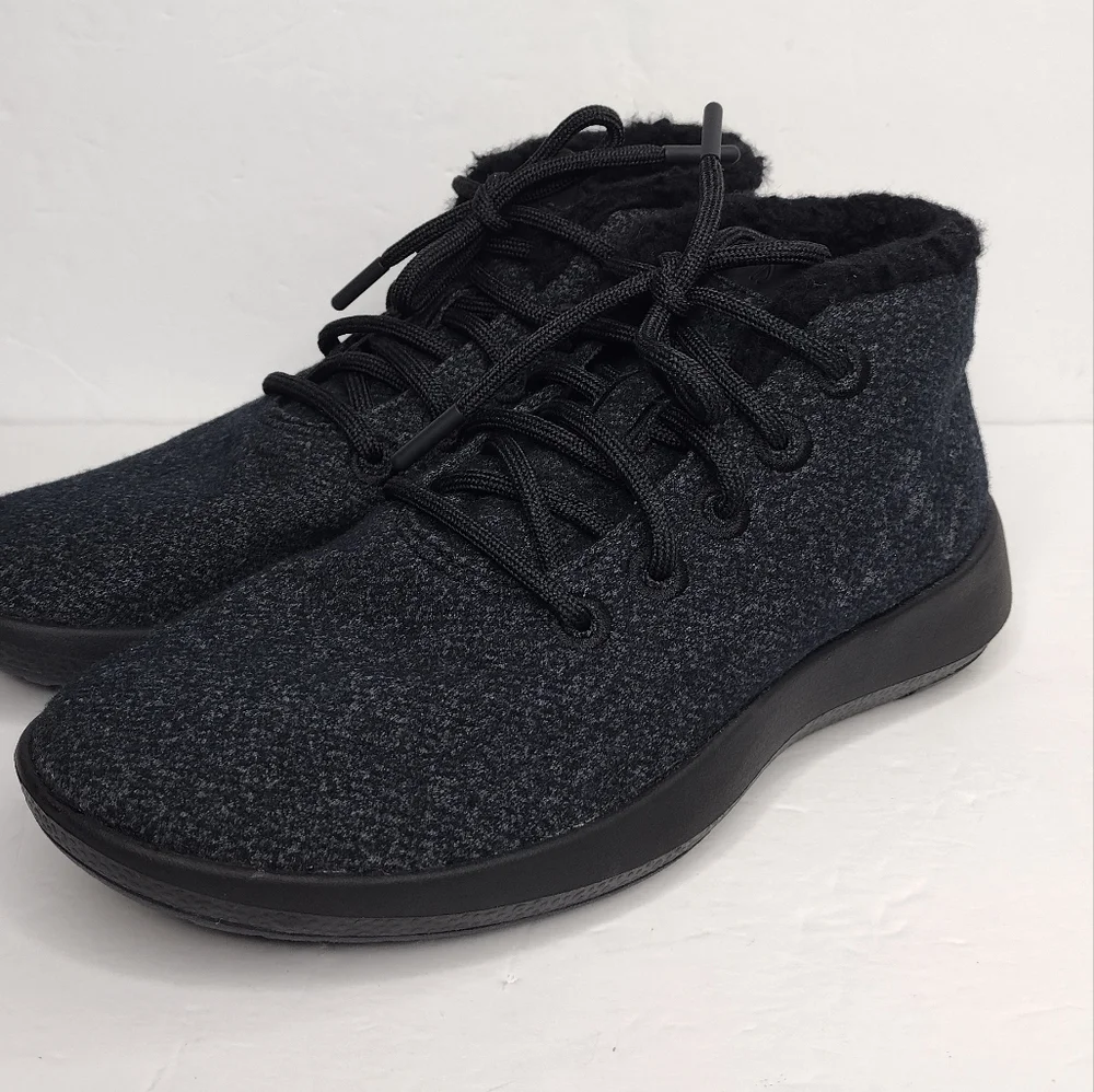 Allbirds Wool Runner-Up Mizzle Fluffs Charcoal Women's Sneakers Athletic Shoes